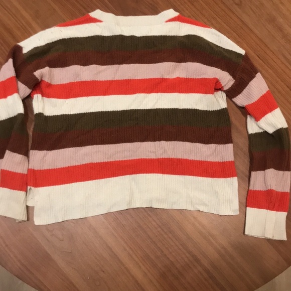 Madewell striped sweater with pockets! - Picture 2 of 3